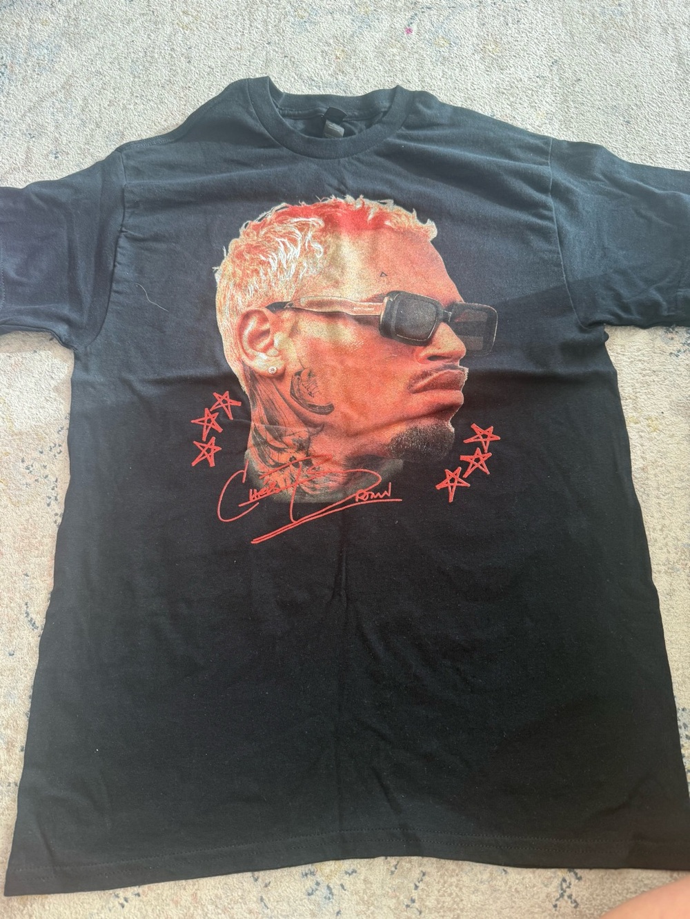 Chris Brown Breezy Bowl Merch Size M